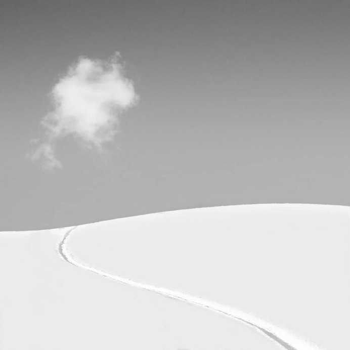 Minimalist Black and White Landscape Photography by Mostafa Nodeh