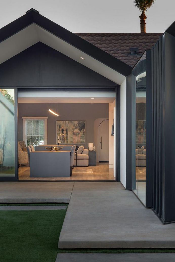 English Tudor Style House Gets Modern Transformation