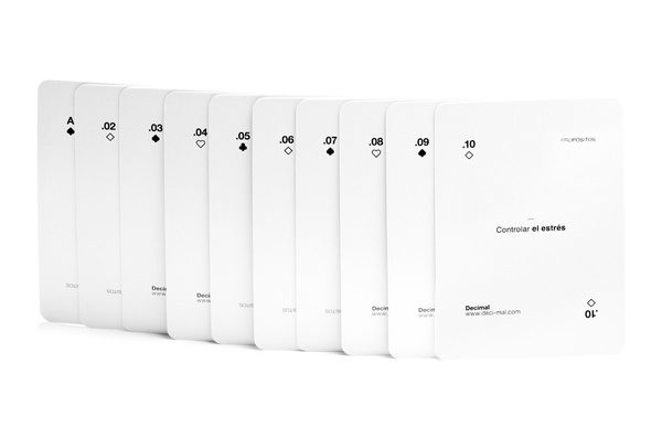 NYE 2014 gift by Decimal #decimal #cards #playing