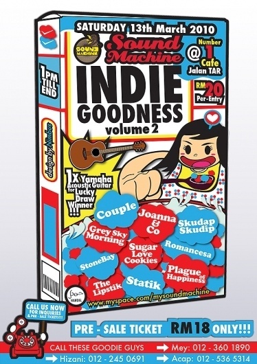 Indie Goodness Volume 2 by ~nimbusnymbus #cereal #gig #nimbus #poster
