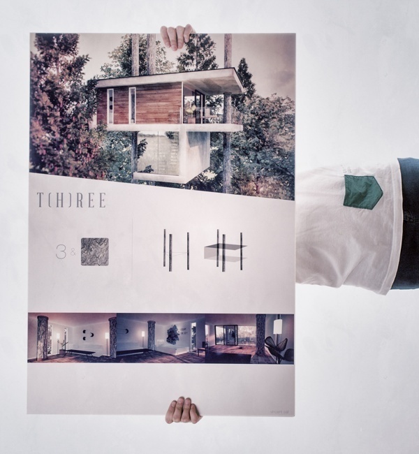 T(H)REE on Behance #f #n #u