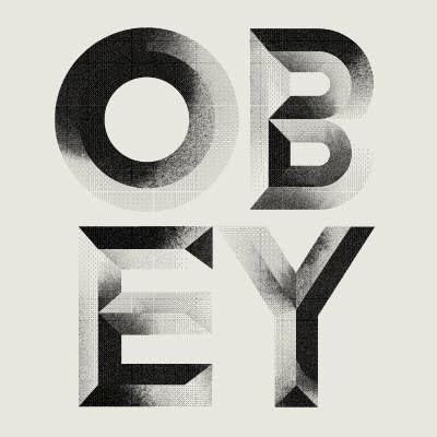 Obey #handcrafted #lettering #design #graphic #quality #technical #typography