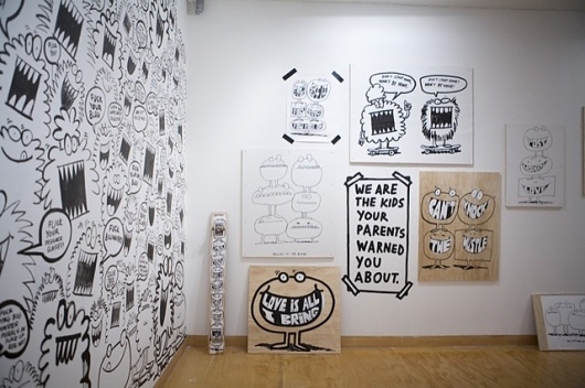 Kevin Lyons #design #kevin #illustration #wall #lyons