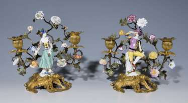 Pendant Candle Chandelier. MEISSEN mid 18th.Century, #Sets #Teasets #Porcelainsets #Antiqueplates #Plates #Wallplates #Figures #Porcelainfigurines #porcelain