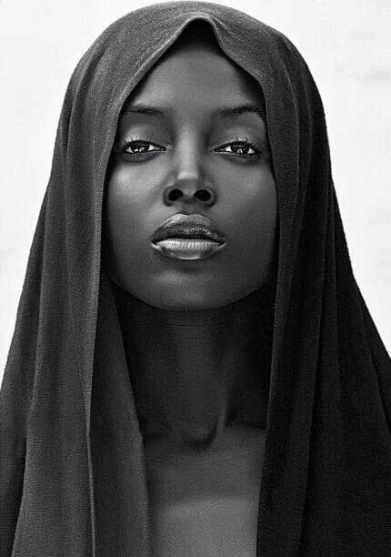 #woman #black #portrait
