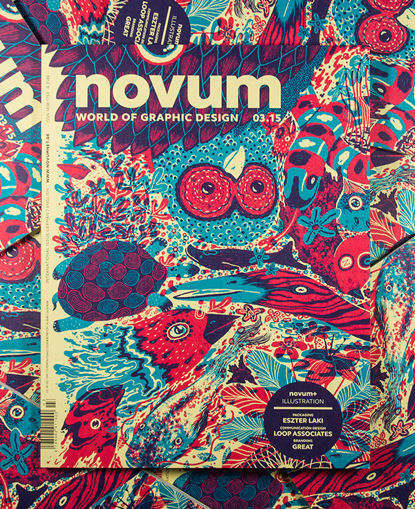 novum, magazine, cover, illustration