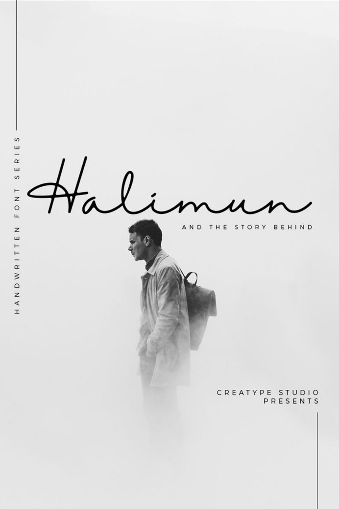 Halimun Script Style Font