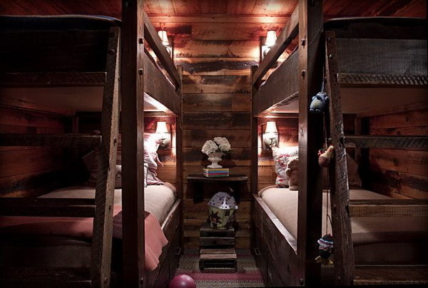 30+ Beautiful Bunk Room Ideas for Kids #kids #bedroom #bunk #room