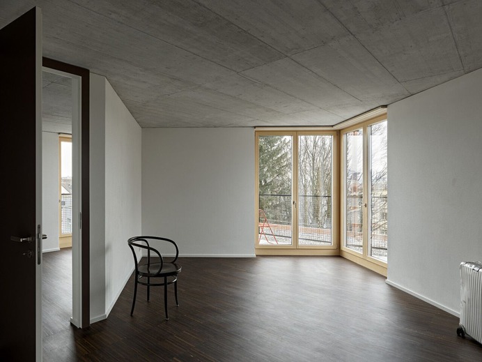 Residential Building Schulstrasse by Edelaar Mosayebi Inderbitzin Architects