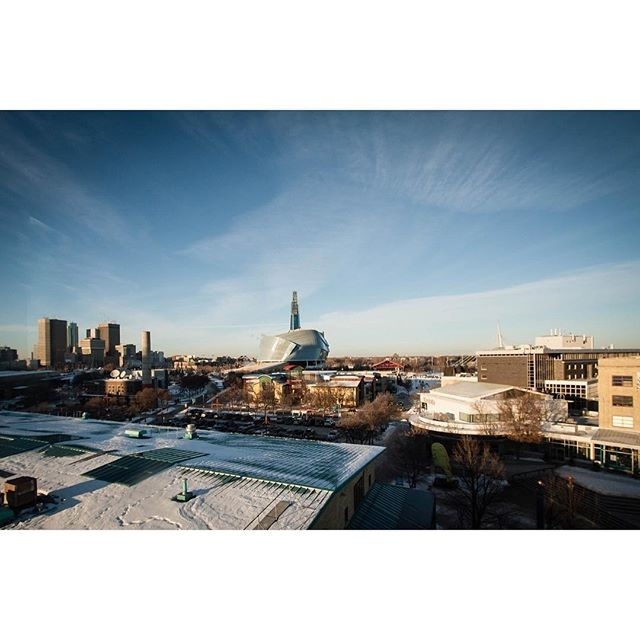 City of Winnipeg Skyline Panorama
