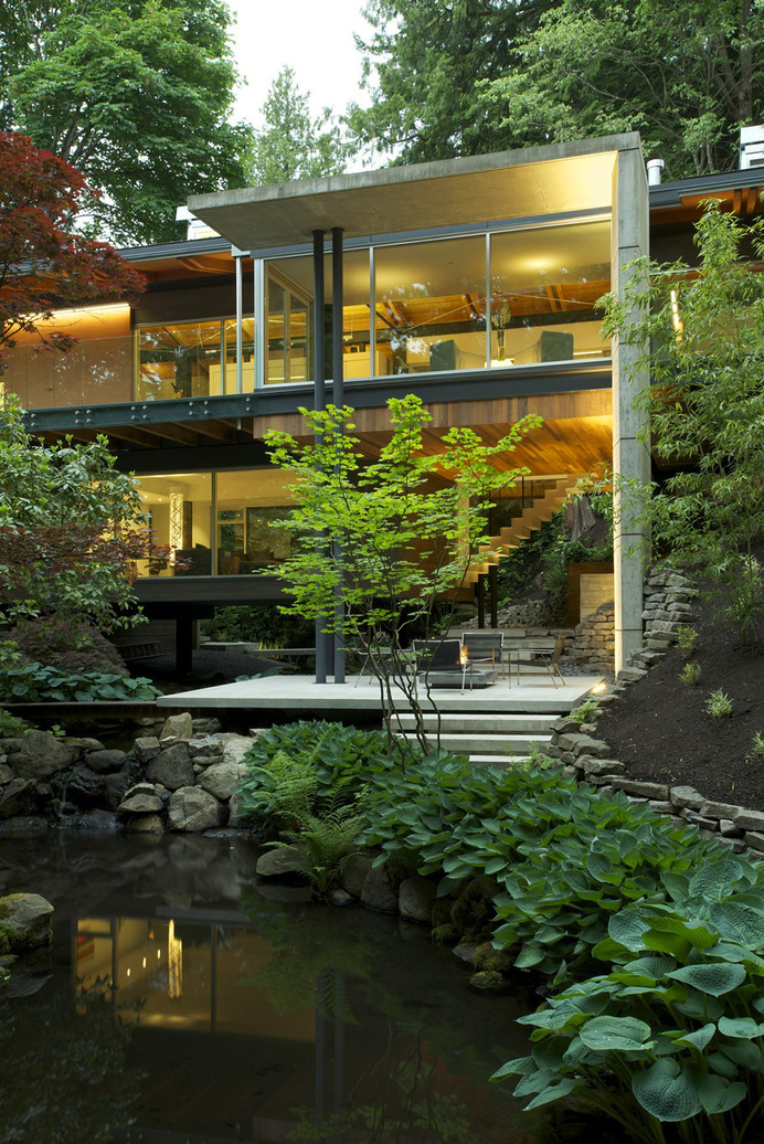 The Perfect Balanced Home: Southlands Residence Surrounded by Lush Vegetation in Vancouver #wood #architecture