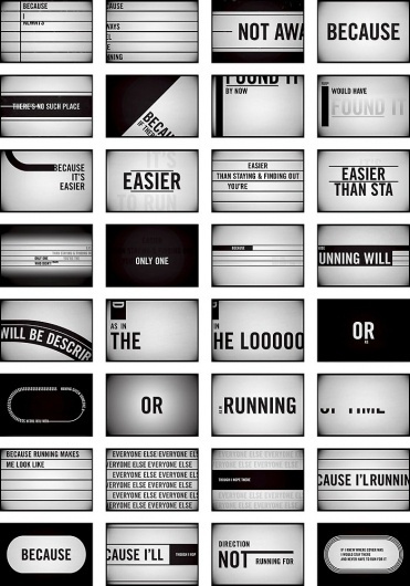 Storyboards : Jan Avendano #storyboard #white #motion #black #and #graphics #typography