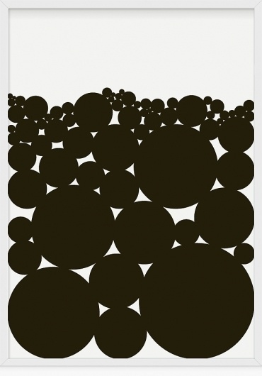 » Winter Logs Display of circle #print #circles #gray #framed #christopher
