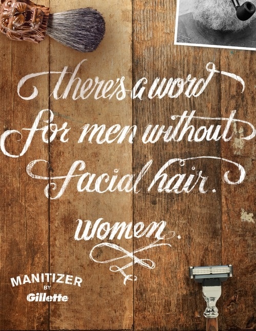 The Manitizer #design #drawn #ad #hand #typography