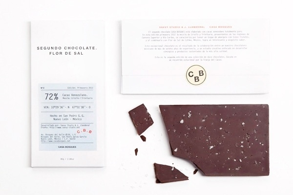 CASA BOSQUES CHOCOLATES on the Behance Network #chocolate #type #neutral #branding