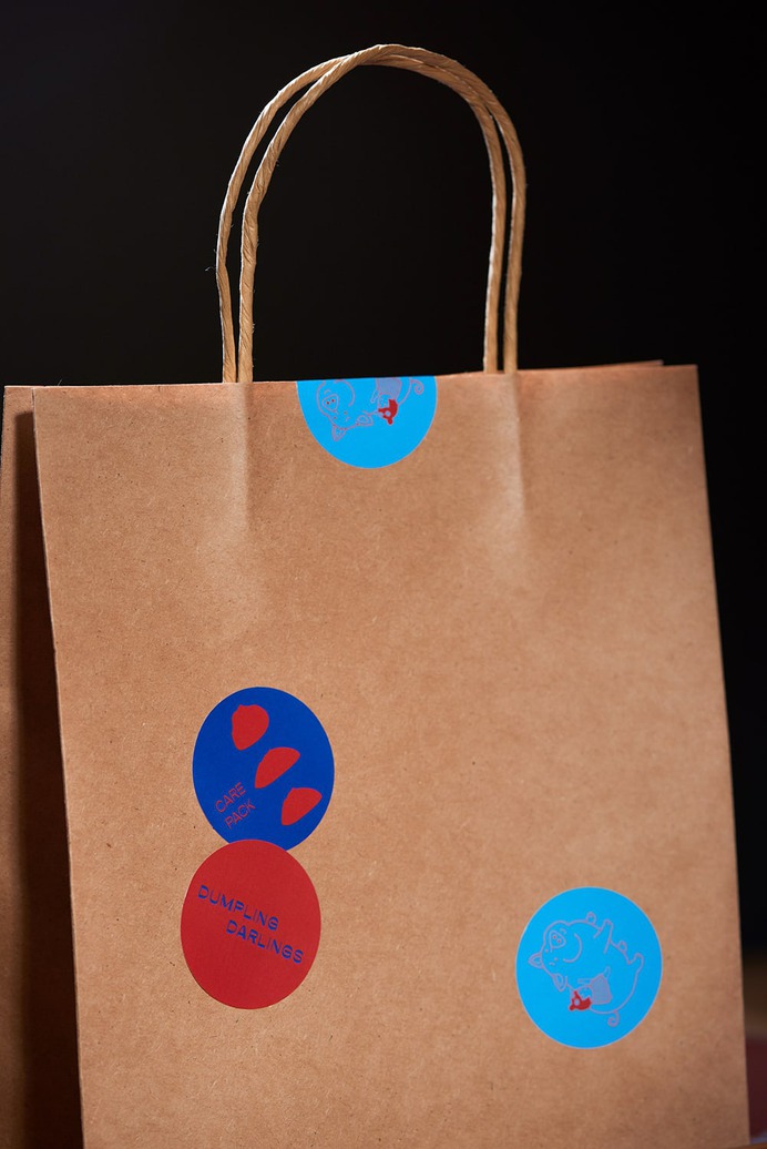 Dumpling Darlings - Mindsparkle Mag Foreign Policy Design Group designed the branding for Dumpling Darlings – a dumpling bar with a twist, designed to break the mould of stereotypical Asian joints. #logo #packaging #identity #branding #design #color #photography #graphic #design #gallery #blog #project #mindsparkle #mag #beautiful #portfolio #designer