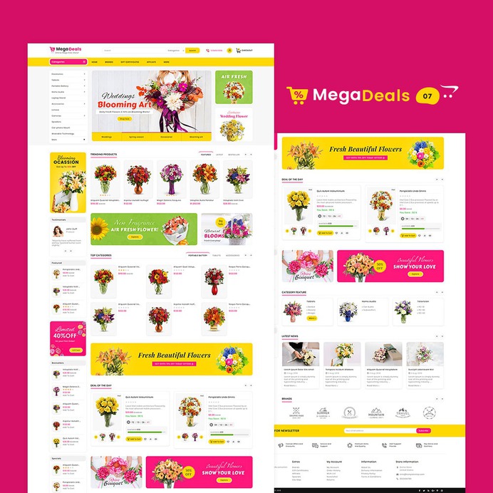#Mega #Deals - #Opencart #MultiPurpose #Responsive #Theme | #TemplateTrip #eCommerce #Website #Design #Template