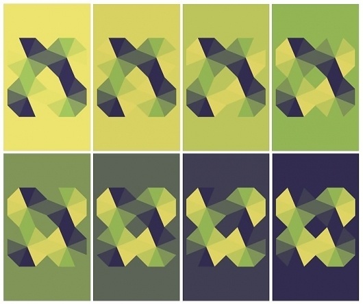 (2) Fotos del muro #dodecahedron #print #design #colour