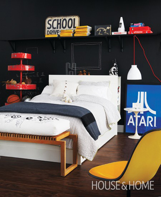 Birch + Bird Vintage Home Interiors #interior #design #atari #bedroom