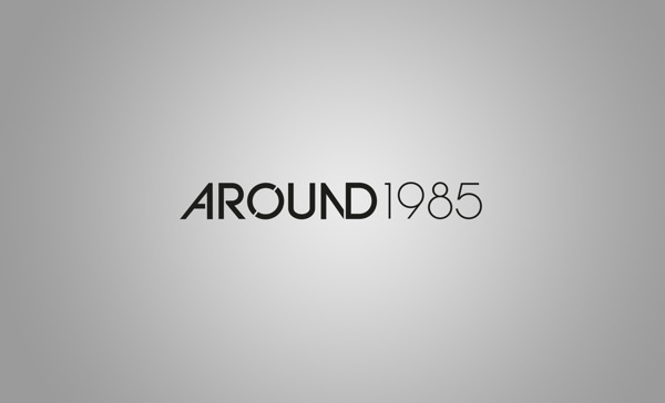 Around 1985 - Logo & business card #around #simple #minimal #leather #logo #caselli #anna