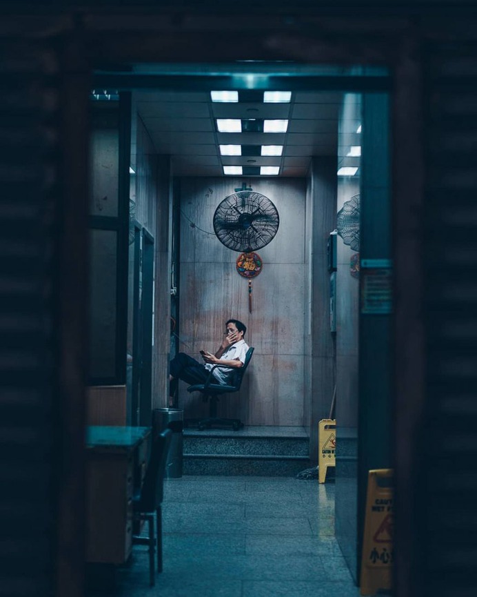 Cyberpunk Street Photos in Hong Kong by Andy Knives