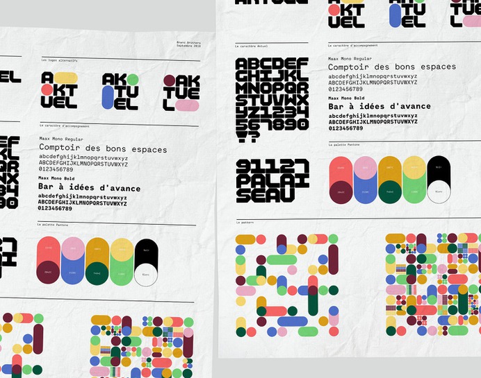 Aktuel - Brand identity on Behance