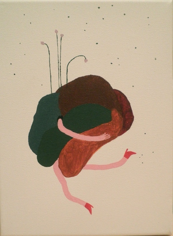 elzbieta prusinowska #boots #illustration #imprisoned #painting