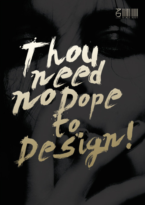 Dope Design | quote art by Artisto #quote #rad #design #dope #poster #art #gold