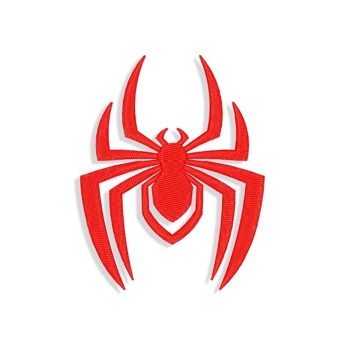 Spiderman Miles Morales Embroidery design