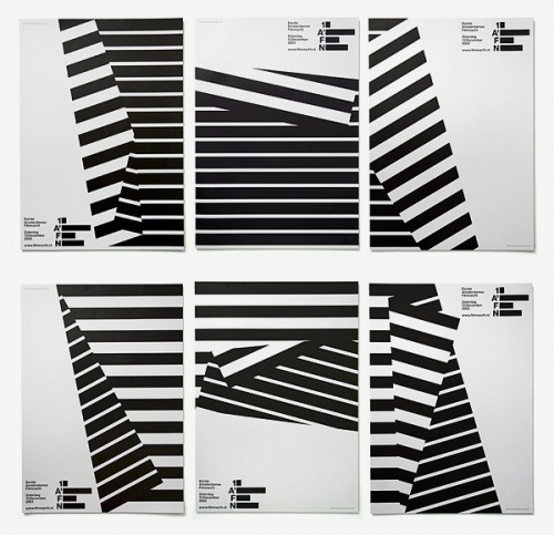 Experimental Jetset | Sgustok Design #design #poster #experimental jetset #black and white #lines #1afn