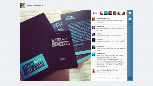 Nike+ Kinect Influencers Event on Behance #training