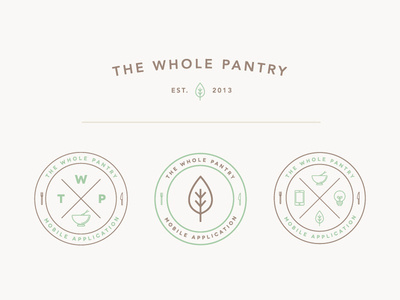 Icons & Type (First Draft) #logos #icon #monoline #icons #food #restaurant #mono #logo
