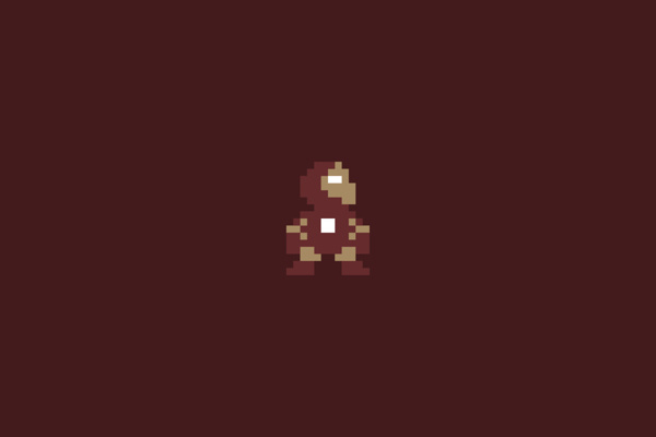 Pixel Heroes #iron #pixel #hero #man #8bit