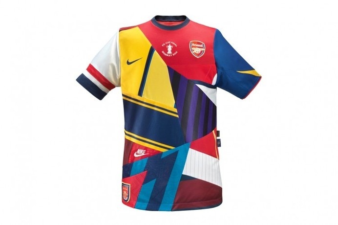 Arsenal London – 20 years with Nike #london #shirt #soccer #nike #football #jersey #patchwork #arsenal