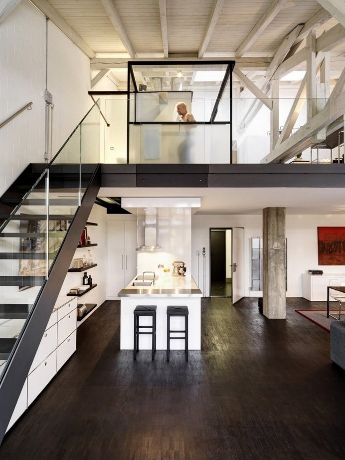 Industrial Apartment in Zurich