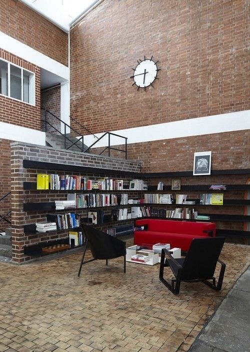 Pinned by #interior #loft #photo #design #decor #photography #architecture #industrial #bricks #light #decoration
