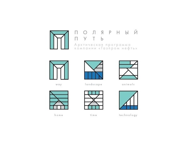 Polar way on Behance #pattern