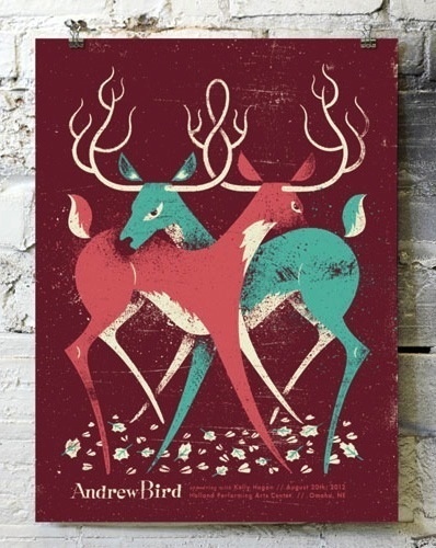 Doe Eyed #poster #music #deer #andrew bird