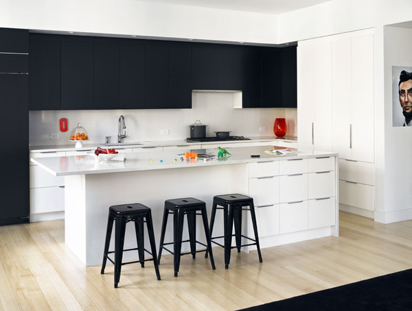 desire to inspire desiretoinspire.net #interiors #white #black #and