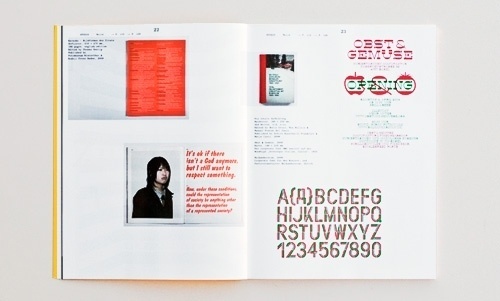 Slanted - Typo Weblog & Magazin - Das Gefühl Typografie - Alles über Schriften, Fontlabels & Design #titel #slanted #design #graphic #magma #cover #magazine #typography