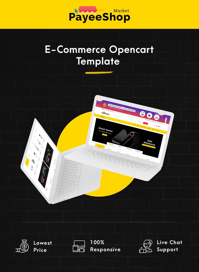 #PayeeShop #Electronics #Appliances - #Opencart #MultiPurpose #Responsive #Theme | #TemplateTrip #eCommerce #Website #Design #Template