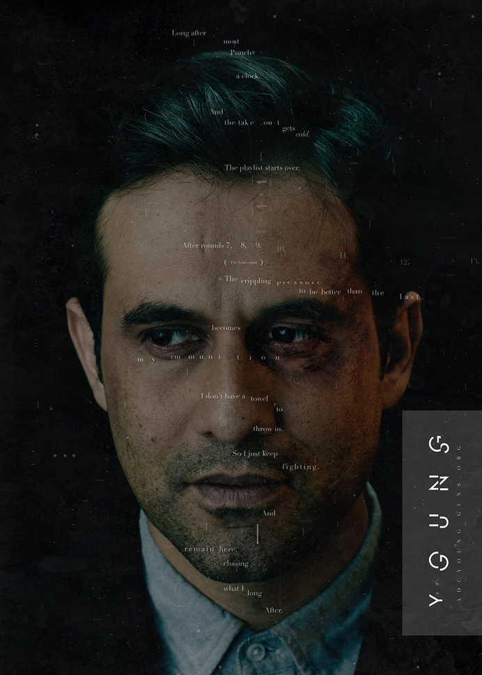 ADC Young Guns 9 - iamalwayshungry #poster #grunge