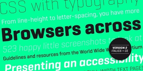 Geogrotesque Webfont #font #typography