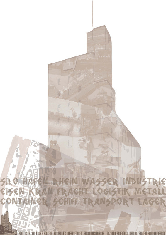 Silo Collage #basel #collage #silo