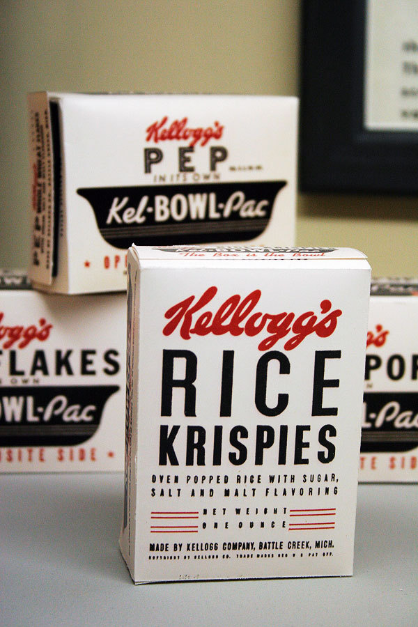 kelloggs rice krispies old box #rice #packaging #box #kelloggs #vintage #cereal #krispies