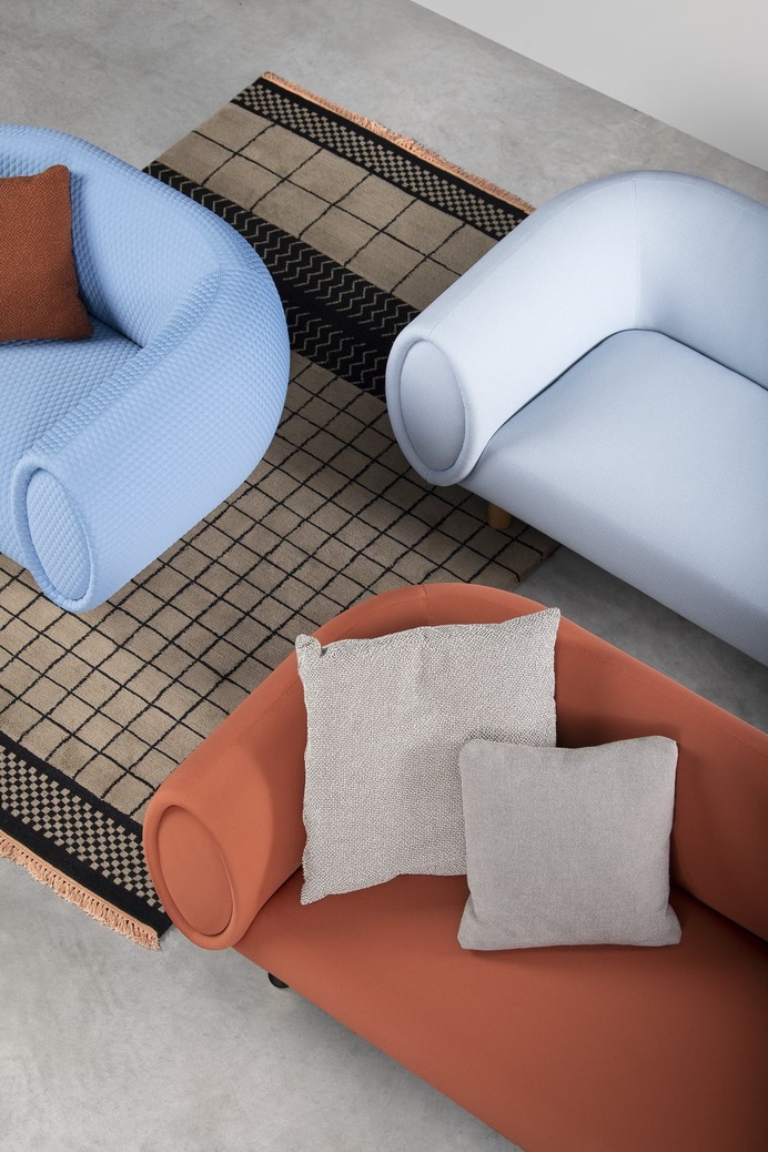Tobi Sofa, a New Design Icon Created by Elena Trevisan for Rexite
