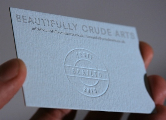 Google Reader (3) #card #letterpress #business #typography