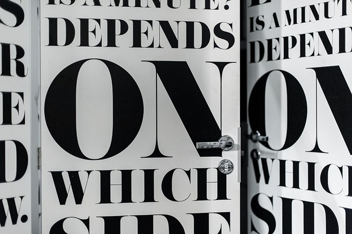 Trafiq - Club, Restaurant & Bar — The Dieline #type #environment #space