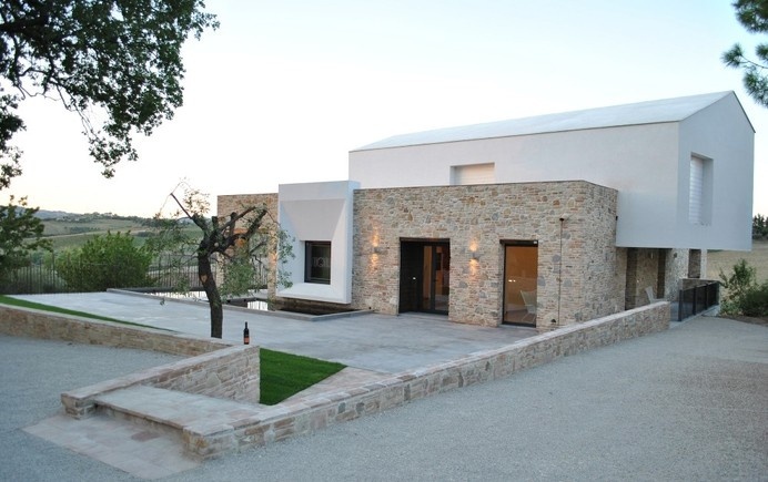 The Perfect Setting to Enjoy Italian Wine: The Siliqvini Winery #architecture