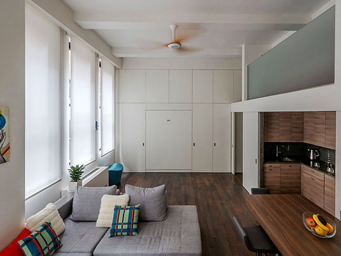 22 Ideas to Hide a Guest Bed - InteriorZine
